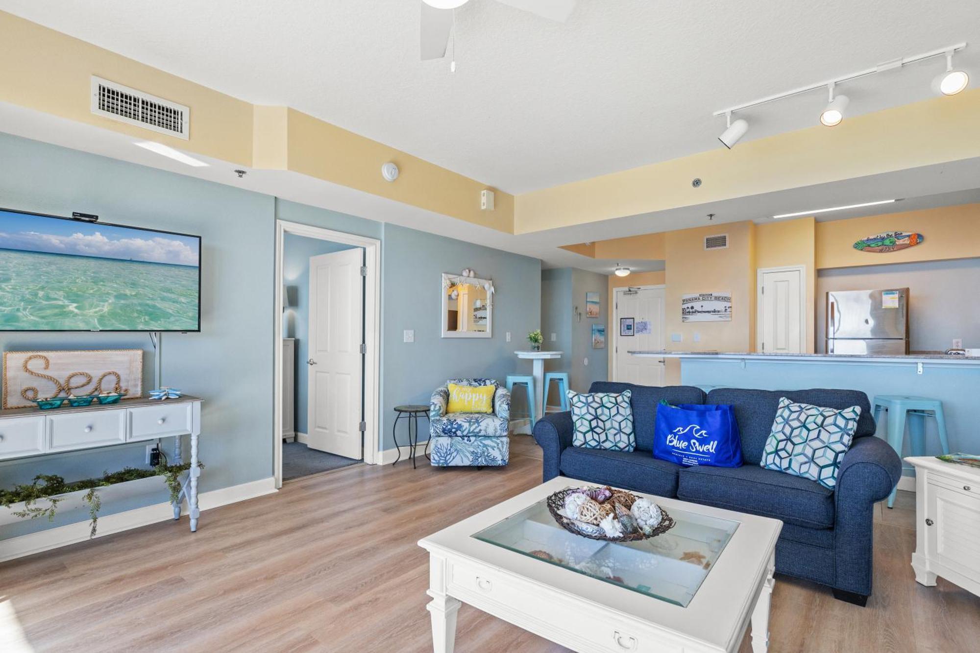Penthouse With Beautiful Beach Views! 1 Bedroom, 2 Bathroom Penthouse! Panama City Beach Exterior photo