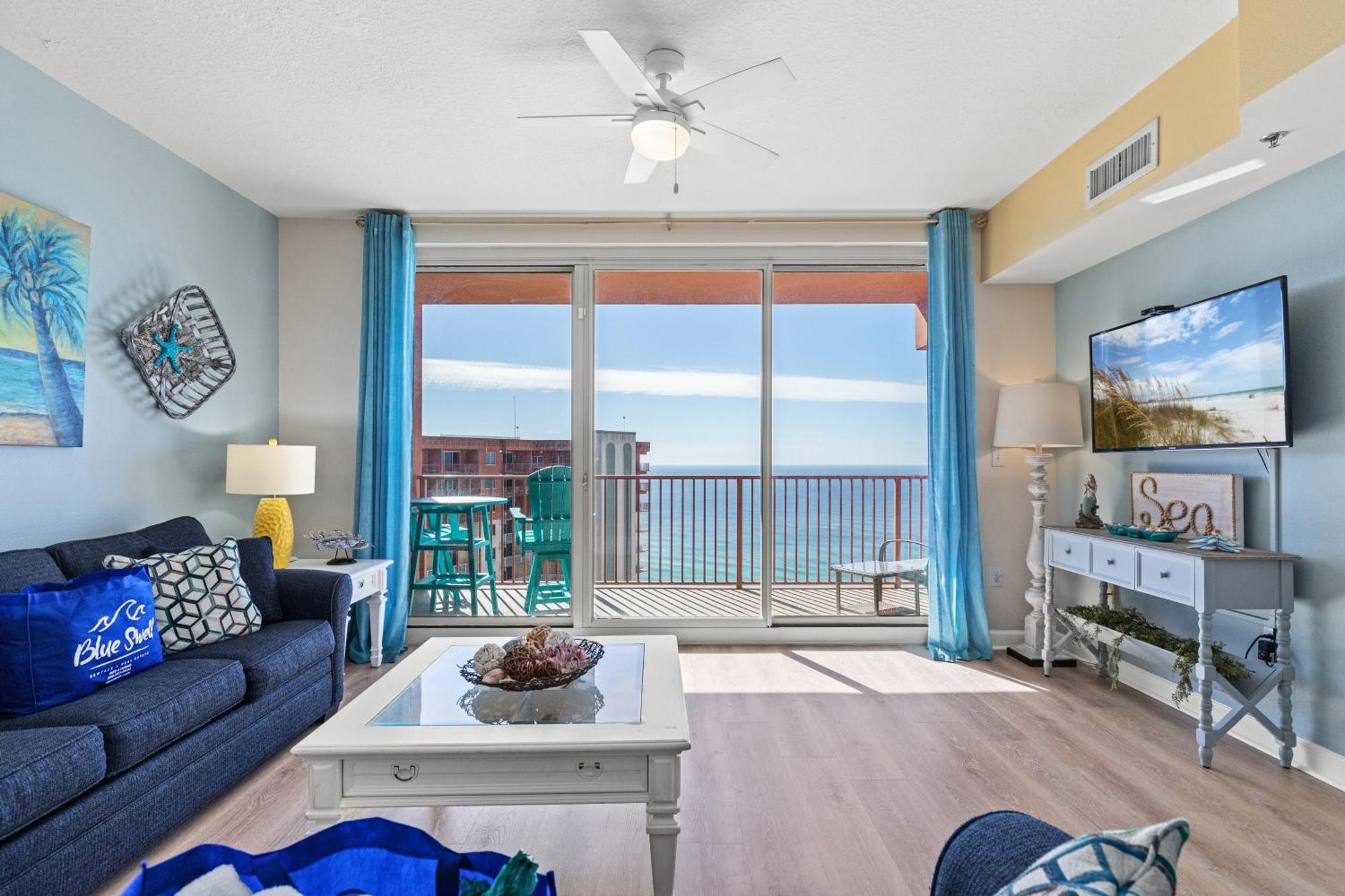 Penthouse With Beautiful Beach Views! 1 Bedroom, 2 Bathroom Penthouse! Panama City Beach Exterior photo