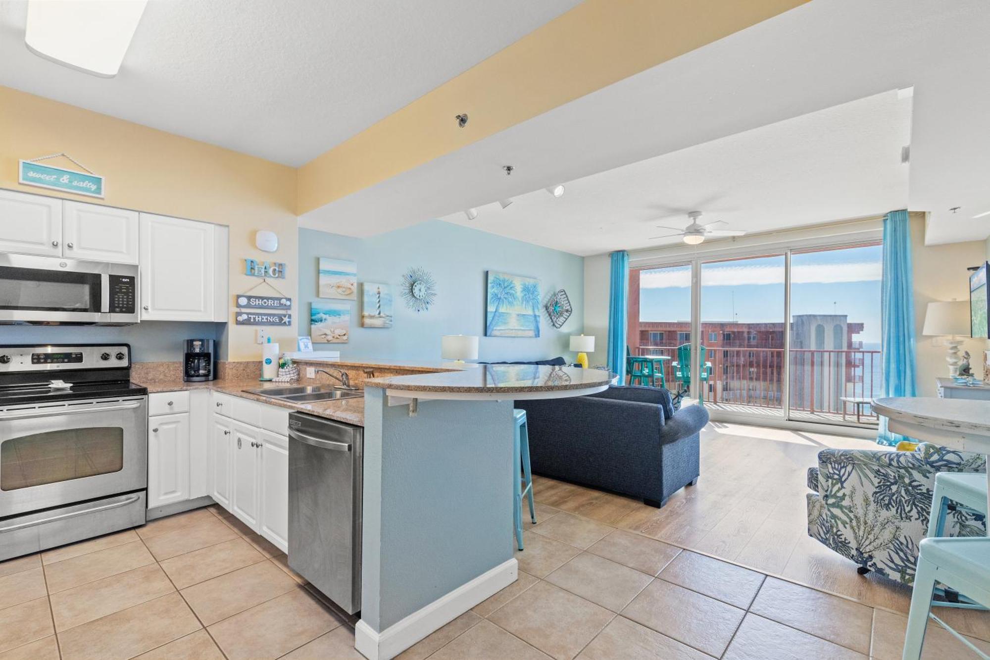 Penthouse With Beautiful Beach Views! 1 Bedroom, 2 Bathroom Penthouse! Panama City Beach Exterior photo